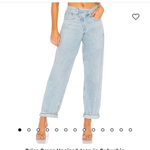 AGOLDE Criss Cross Upsized Jeans